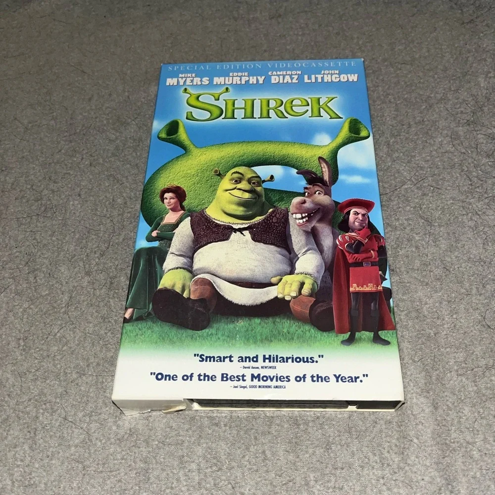 Shrek VHS Movie